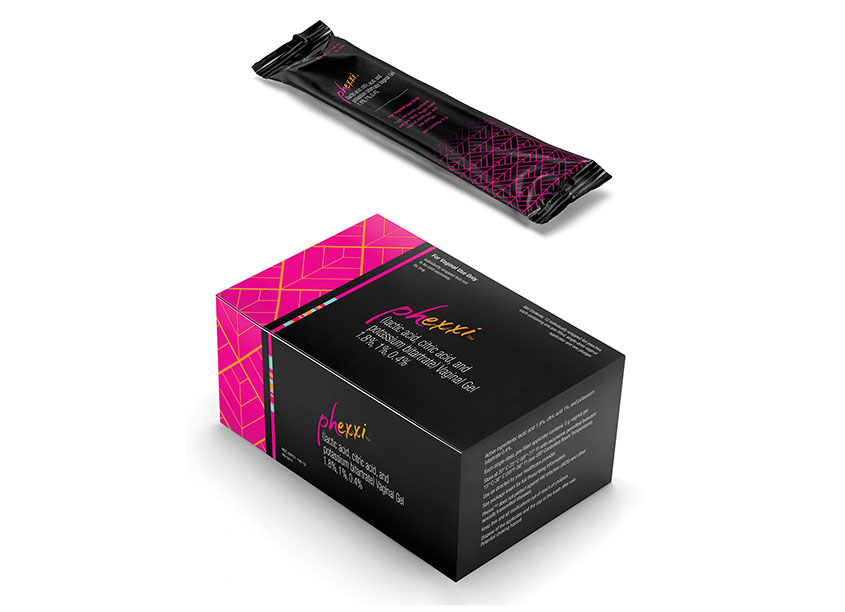 Phexxi Packaging by McCann Echo and ProAmpac