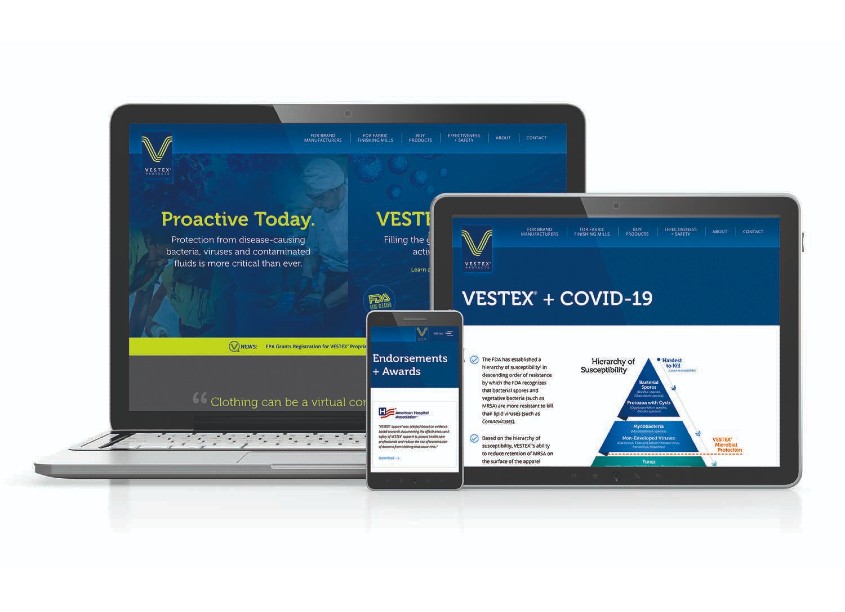 O’Brien et al Advertising VESTEX® Protects Website