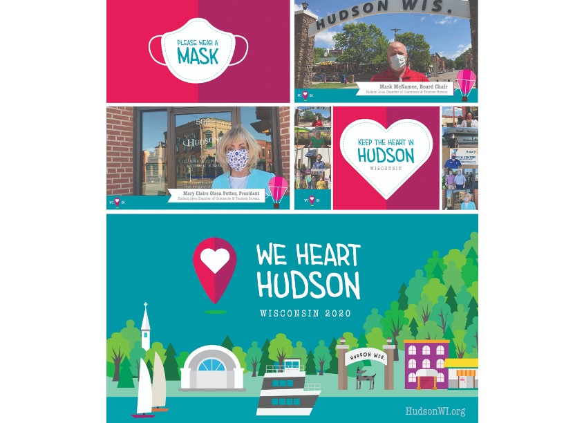 Keep The Heart In Hudson - Wear A Mask Video by Christiansen Creative