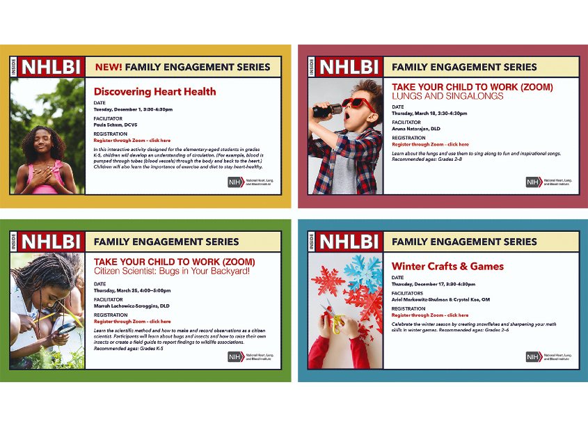 Brand Standards & Family Engagement Series Collateral by National Institutes of Health | NIH Medical Arts Branch