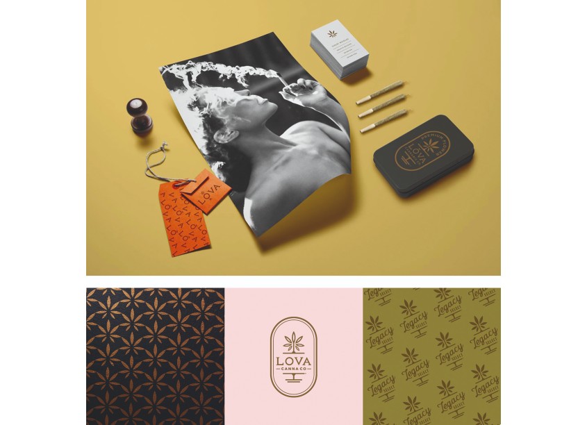 LOVA Branding and Identity by Ellen Bruss Design