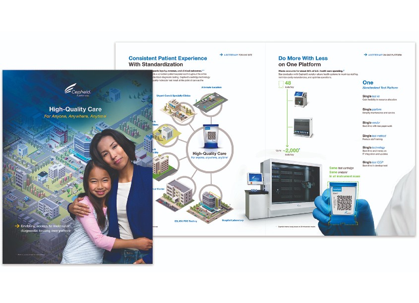 Cepheid Health Systems Brochure by Cepheid | Marketing Communications