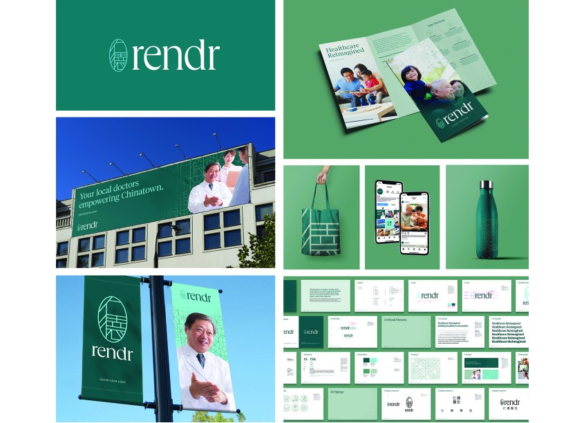 Rendr Visual Identity System by KUDOS Design Collaboratory™ + Gimongo