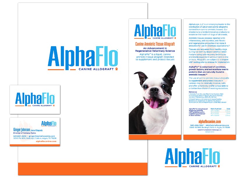 HB Design AlphaFlo Branding