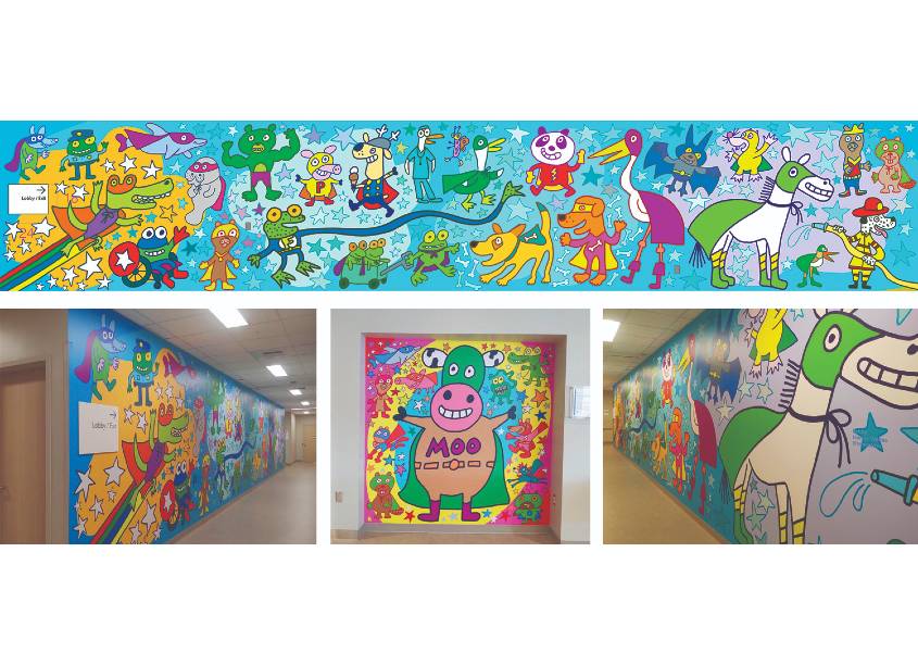 MUSC Children’s Hospital Emergency Room Hallway by Zoo Valdes